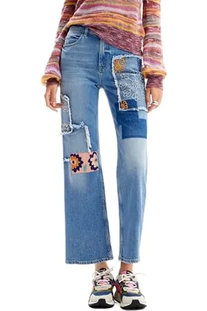 Desigual Denim_Mila, 5053 Denim Medium Wash, 44, , 44