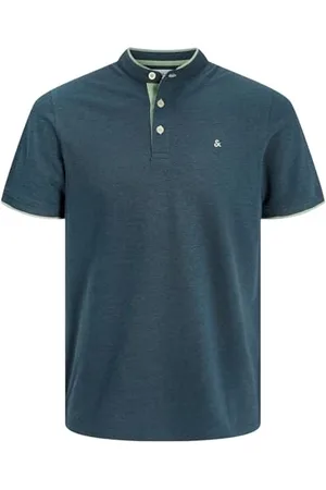 JACK & JONES JACK&JONES JJEPAULOS Mao Polo SS NOOS, , M