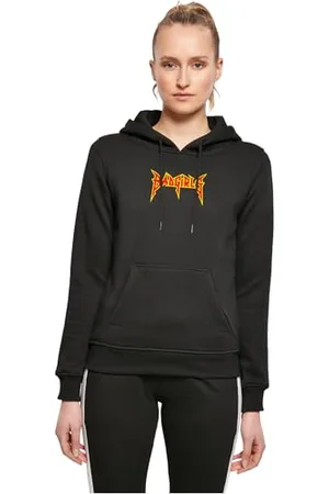 miss tee Damska bluza z kapturem Badgirls Hoody, swobodna bluza z kapturem z nadrukiem z przodu, regularny krój, rozmiary XS - 5XL, , XS