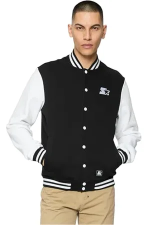 STARTER BLACK LABEL Męska kurtka polarowa College, męska kurtka w 2 różnych kolorach, rozmiar S do XXL, , XXL