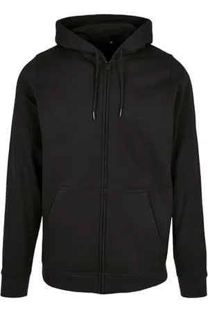 Build Your Brand Męska bluza z kapturem Basic Zip Hoody, , L