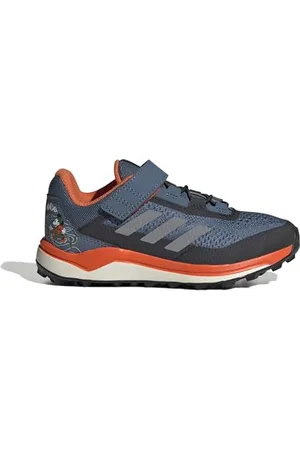 adidas Uniseks - dzieci TERREX DISNEY AGRAVIC FLOW TRAIL RUNNING SHOE, wonder steel/grey/semi impact orange, 28 1/2 EU