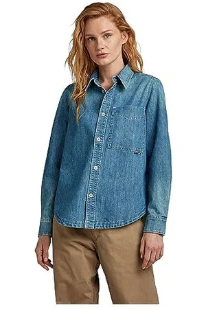 G-Star 1 Pocket Long Sleeve Shirt L