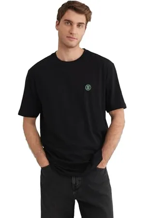 Mavi Koszulka damska z logo Embroidery, czarny, XL, XL
