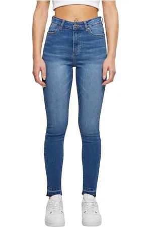 Urban classics Damskie spodnie dżinsowe o kroju skinny fit, , 28