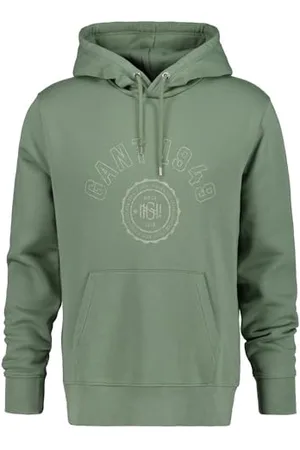 GANT Męska bluza z kapturem Graphic Hoodie, , M