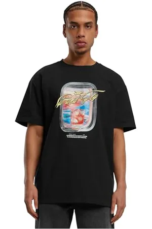 Mister Tee Męskie bluzy z kapturem Compton EMB Hoody, oversized Fit, bawełna 100%, XXL, , XXL