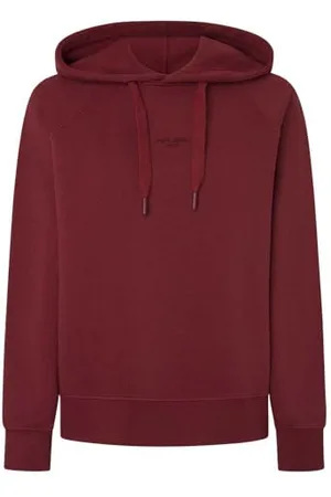 Pepe Jeans Damska bluza z kapturem Felicity, czerwona, XS, , XS