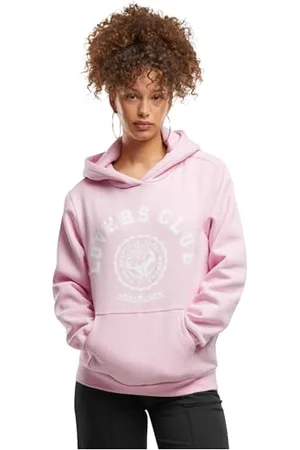 Mister Tee Lovers Club Ladies Fluffy Hoody L softpink, , L