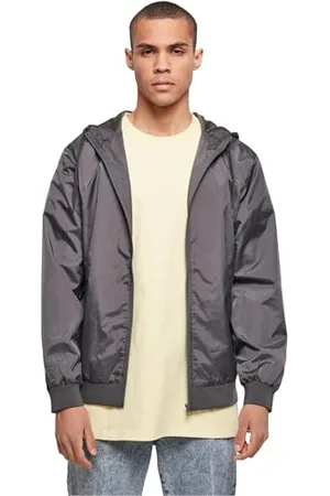 Build Your Brand Męska kurtka Windrunner, darkshadow/darkshadow, XXL