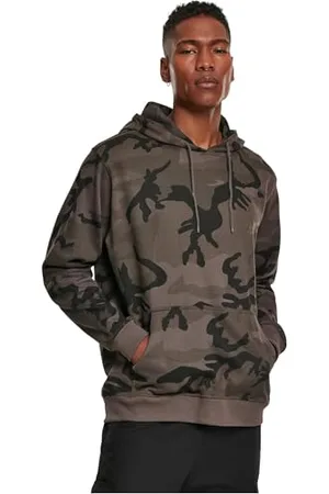 Build Your Brand Męska bluza z kapturem Camo Hoody Hooded bluza dla mężczyzn dostępna w 2 wariantach kamuflażowych, rozmiary S - 5XL