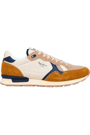 Pepe Jeans Męskie buty sportowe BRIT CAMP M, brązowe (tytoń brązowy), 40 EU, , 12 UK