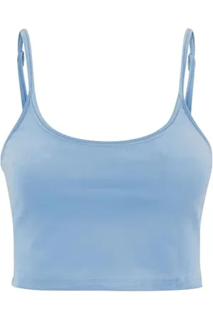 Urban classics Tank Top Damski Krótki Aksamitny Top Damski, Krótki Top Damski Z Aksamitu, Przycięty, Regularny Krój