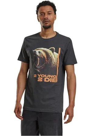 Mister Tee Męski T-shirt 2 Young 2 Die Tee, T-Shirt dla mężczyzn, Graphic T-Shirt, Streetwear, , S