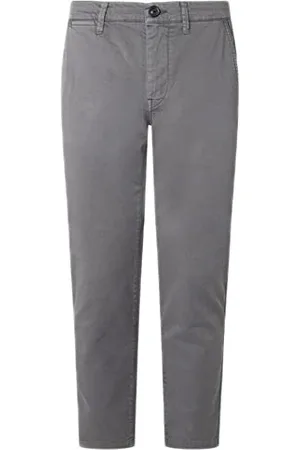 Pepe Jeans Męskie spodnie Charly, Szary (Modern Grey), 40W / 34L