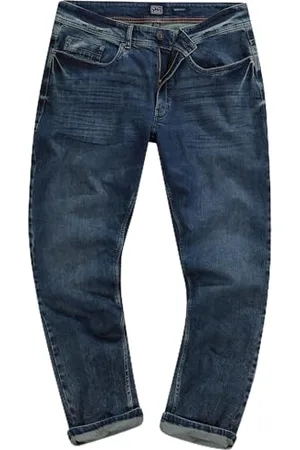 STHUGE Dżinsy, luźny krój, Diry Wash, 5 kieszeni, do 72/36 820664, , 44W / 34L