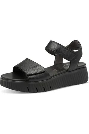 Tamaris Comfort damskie sandały wielofunkcyjne, czarne, rozmiar 37 EU, , 37 EU