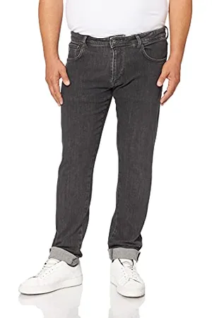 Hackett Męskie spodnie jeansowe Wiser Wash Grey, , 35W