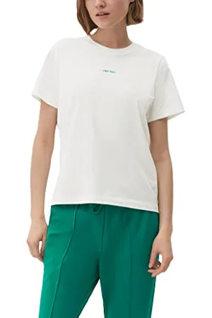 QS by s.Oliver Damski T-shirt, krótki rękaw, , 34, , 34