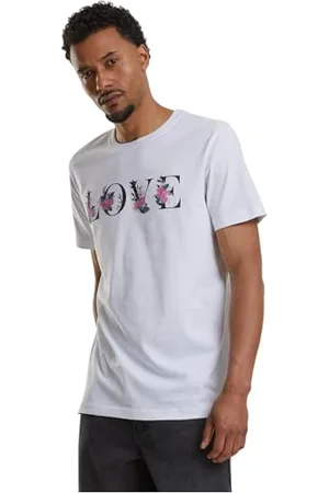 Mister Tee Męski T-shirt Lover Flower Tee, T-shirt z nadrukiem, dla mężczyzn, graficzny T-shirt, Streetwear, , L