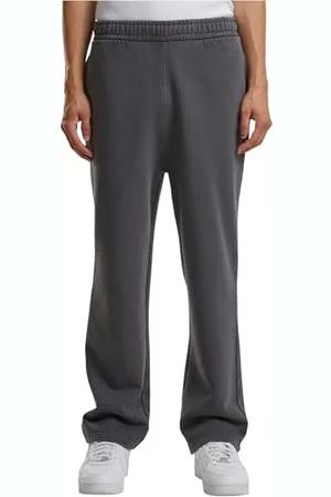 Build Your Brand Męskie spodnie sportowe Vintage Heavy Trackpants, luźne męskie spodnie treningowe z praniem, rozmiary S - 5XL, , XXL