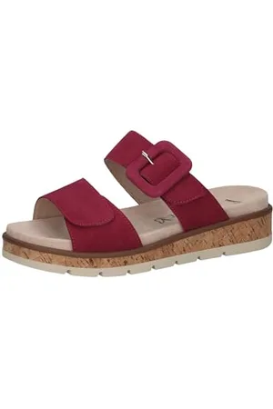 Caprice Damskie 9-27206-44 pantofle, FUCHSIA Suede, 38 EU, , 38 EU