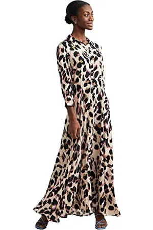 Y.A.S Damska sukienka savanna Long Shirt Dress S. Noos, , S