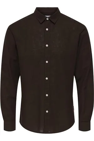 Only & Sons Onscaiden Life Ls Solid Linen Shirt Noos, , L