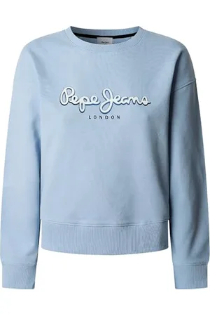 Pepe Jeans Damska bluza MADDY, niebieska (DAZED BLUE), M, , M