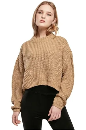 Urban classics Damska bluza oversize Wide Oversize Sweater, unionbeige, L, , L