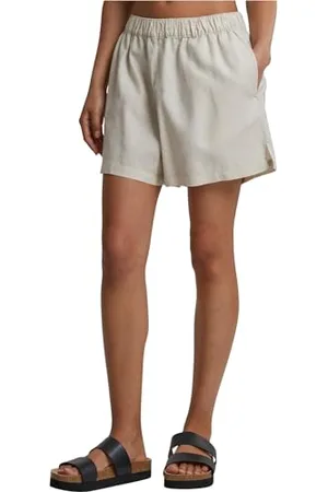 Urban classics Damskie lniane bokserki mieszane, softseagrass, XXXXL, , 4XL