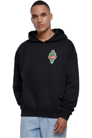 Mister Tee Męska bluza z kapturem Santa Monica Heavy Oversize Hoody 5XL, czarny, 5XL