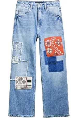 Desigual Denim_Merlin, 5053 Denim Medium Wash, 36, , 34