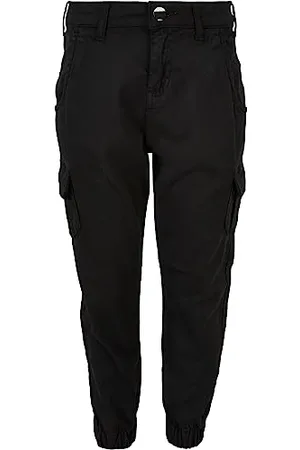 Urban classics Damskie spodnie cargo z wysokim stanem, , 146/152 cm