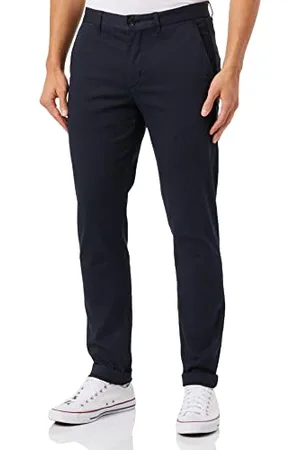 Tommy Hilfiger Męskie spodnie Bleecker Chino Structure GMD, tkane spodnie, , 31W / 34L, , 31W / 34L
