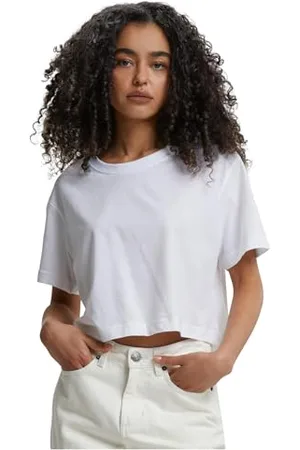 Urban classics Damska koszulka damska Short Oversized Tee, luźna koszulka dla kobiet, oversize, krótki krój, , XXL