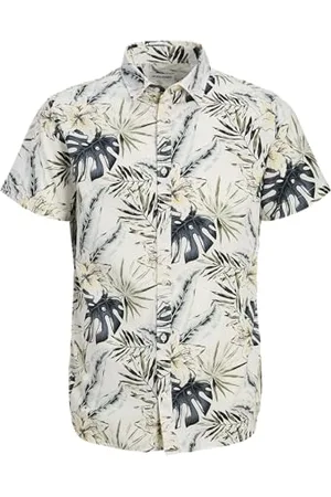 JACK & JONES Jjhawaii AOP Shirt Ss, , M