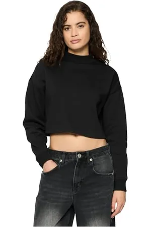 Urban classics Damska bluza damska Cropped Oversized Sweat High Neck Crew, , M