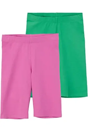 QS by s.Oliver Junior Girls dwupak spodenki motocyklowe, zielone, 176, , 176 cm