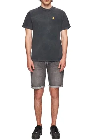 LTB Jeans Męski T-shirt wyprodukowany z bawełny w kolorze czarnym Regular Fit - rozmiar S, , S