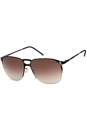 Italia Independent Damskie okulary przeciwsłoneczne 0211-093-000, brązowe (marron), 57.0