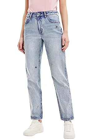 Desigual Denim_AMSTER, 5053 Denim Medium Wash, 34, , 34