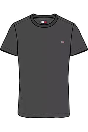 Tommy Hilfiger Męska koszulka TJM XSLIM JERSEY TEE S/S, szara, XS, , XS