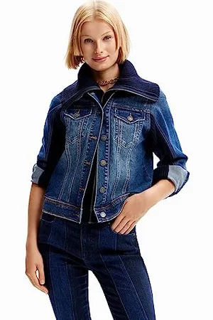 Desigual Kurtka Condo, 5053 DENIM MEDIUM WASH, XS, , XS