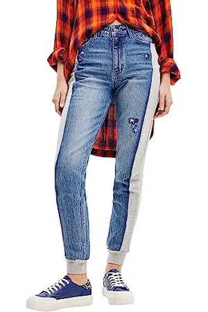 Desigual Denim_Lamar, 5053 Denim Medium Wash, L, , L
