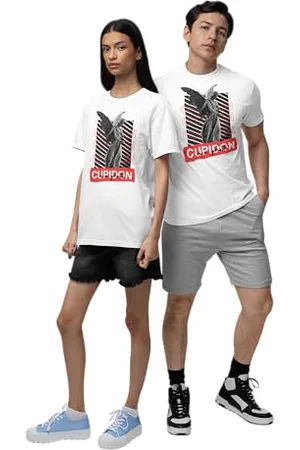REPUBLIC OF CALIFORNIA Unisex URCTS009-XXL-WH Cupid-m-a-Ghoste-T-Shirt- , XXL, , XXL