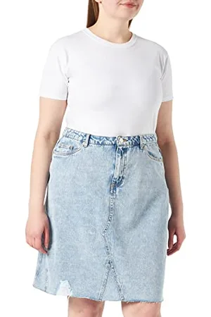 VERO MODA Vmsine Hr Abk Skirt Curve spódnica damska, , 44 Duże rozmiary