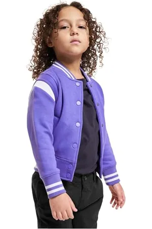 Urban classics Dziewczęca kurtka Girls Inset College Sweat Jacket 158/164, , 158/164 cm