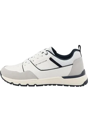 TOM TAILOR Męskie buty sportowe 9580190006, białe, 46 EU, , 46 EU