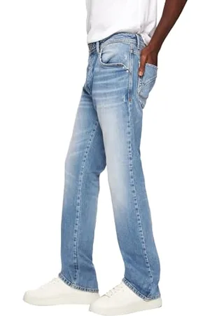 LTB Jeans Tinman 401 męskie buty Bootcut Mid Rise Basic-5-Pocket Light Wash niebieskie z mieszanki bawełny - rozmiar W42L30, , 42W / 30L